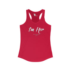 Women's "I'M HER" Racerback Tank