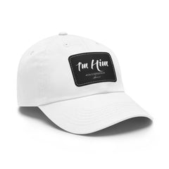 I'M HIM Dad Hat with Leather Patch