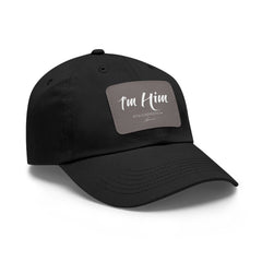 I'M HIM Dad Hat with Leather Patch