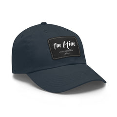 I'M HIM Dad Hat with Leather Patch