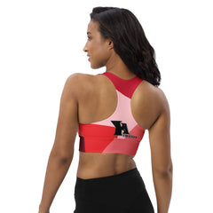 Y.O.L.O PINK Top Sports Bra