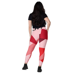 Y.O.L.O PINK Bottom Leggings w/ Pockets